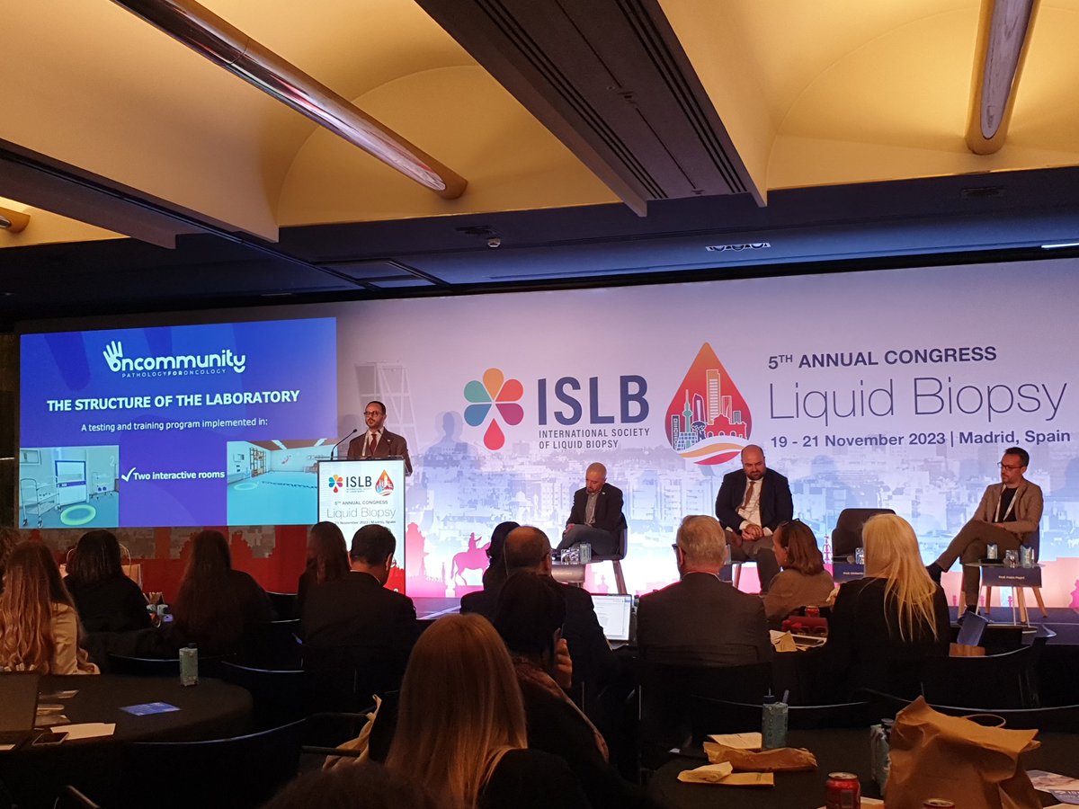 Konstantinos Venetis (@konvenetis) on Twitter photo Excellent session on the main pillars that drive Precision Diagnostics with #LiquidBiopsy and a comprehensive overview of the <a href="/4oncommunity/">4oncommunity</a> platform!
Congrats @NicolaFuscoMD <a href="/UmbertoMalapel1/">Umberto Malapelle</a> <a href="/FabioPagni1/">fabio.pagni@unimib.it</a> and Matteo Fassan
#ISLB23
<a href="/isliquidbiopsy/">International Society of Liquid Biopsy</a> Excellent session on the main pillars that drive Precision Diagnostics with #LiquidBiopsy and a comprehensive overview of the <a href="/4oncommunity/">4oncommunity</a> platform!
Congrats @NicolaFuscoMD <a href="/UmbertoMalapel1/">Umberto Malapelle</a> <a href="/FabioPagni1/">fabio.pagni@unimib.it</a> and Matteo Fassan
#ISLB23
<a href="/isliquidbiopsy/">International Society of Liquid Biopsy</a>