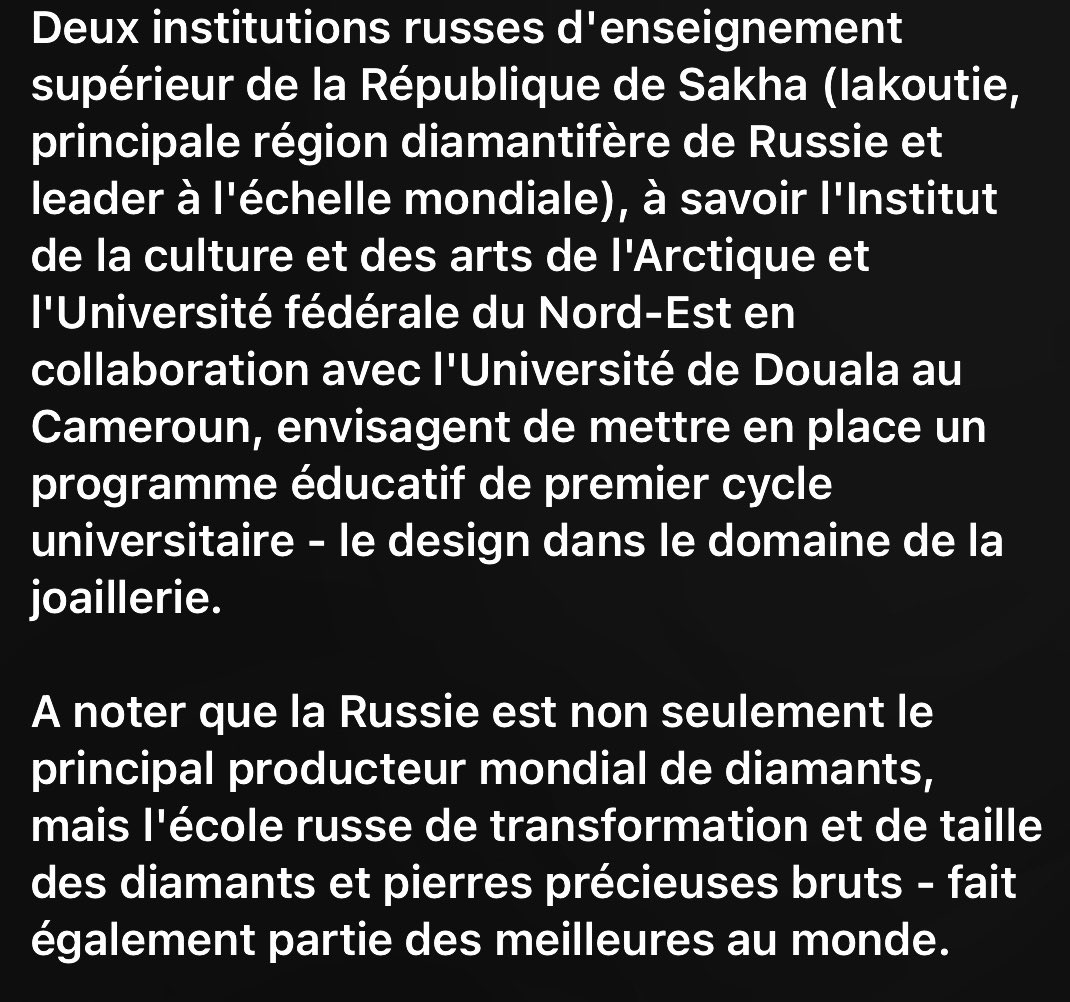 Allons de l’avant avec de nouveaux partenaires et surtout qu’il en soit ainsi dans du win-win uniquement ‼️‼️