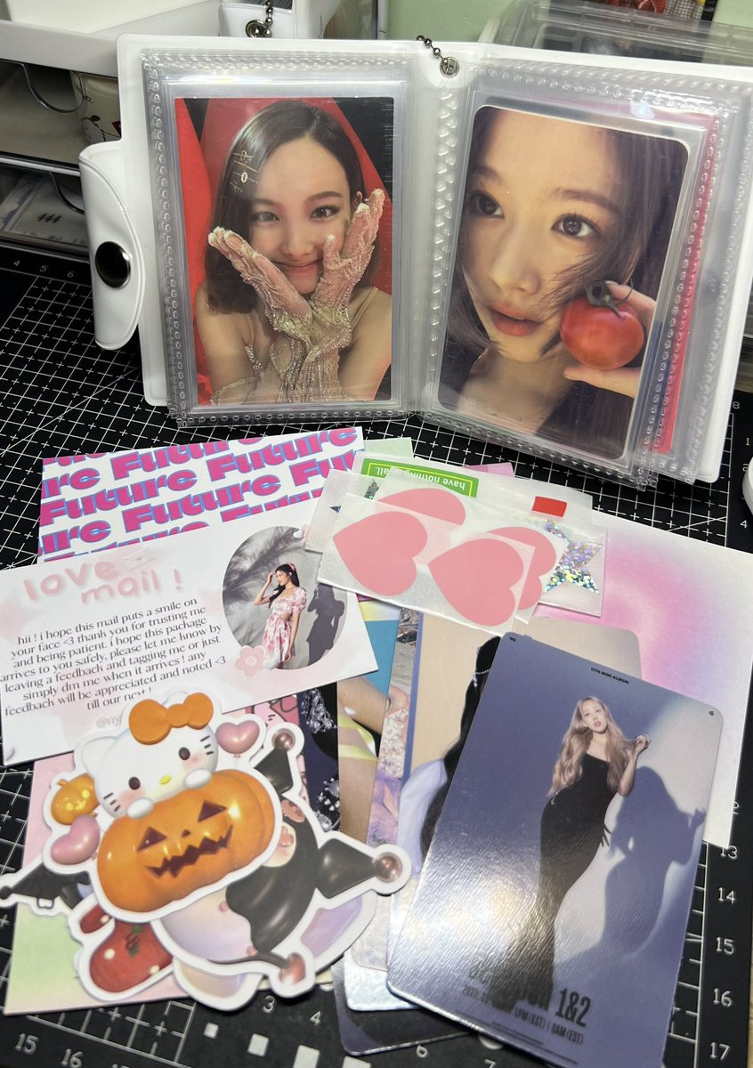 jcarttt_'s tweet photo. ╭┈➤ mail has arrived 📫 !

➶ #just4jcart | from @nyprios 

helloooo! sana and nayeon arrived safely po 🥹 thanks so much for the safe packaging and for the freebies 🩵 thank u as well for putting up with my many concerns and for being patient hehe 😅 till next time po >< https://t.co/5mV5Nu82ic