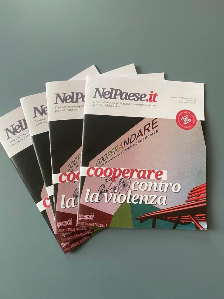 Domani presenteremo il numero di <a href="/nelpaeseit/">@nelpaese.it</a> all'interno dell'evento Womap+ con <a href="/LegacoopN/">Legacoop Nazionale</a> Pari Opportunità: un numero speciale contro la violenza di genere. Info evento su legacoopsociali.it/appuntamenti/i…  #violenzadigenere  #25novembre #centriantiviolenza #violenzasulledonne