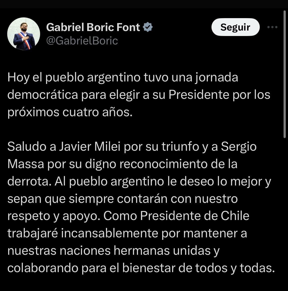 catalinagilp's tweet photo. Seguro Boric y Lula piensan cosas parecidas a usted, @petrogustavo,
pero la diferencia es que entienden mejor lo que significa ser presidente. https://t.co/TP9IDskw4d