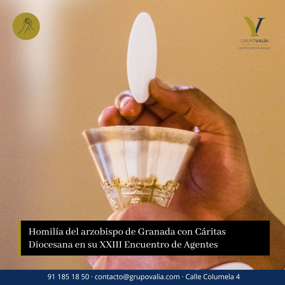 Homilía del arzobispo de Granada con Cáritas Diocesana en su XXIII Encuentro de Agentes.

🔗 Acceda a la noticia completa: archidiocesisgranada.es/noticias/homil…

#homilia #diocesis #diocesisdegranada #eucaristia #caritas #solidaridad #Iglesia #institucionesreligiosas #grupovalia

AM