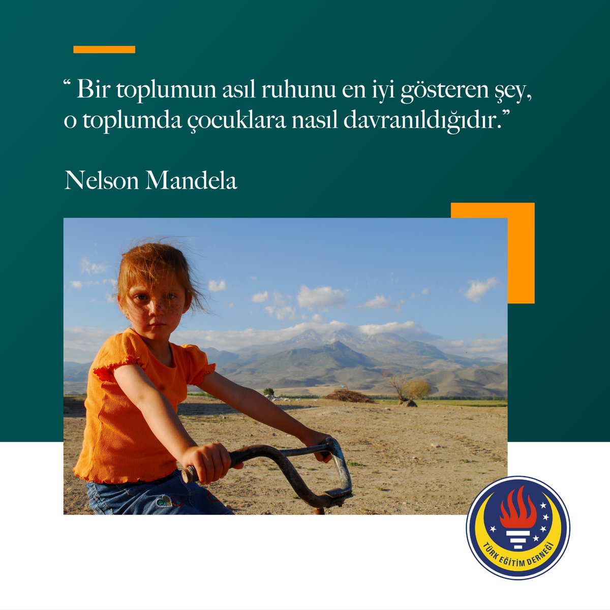 "Eğitimde Fırsat Eşitliği" misyonumuzla tüm çocukların en temel hakkı olan nitelikli eğitime erişmesi için durmaksızın çalışmaya devam ediyoruz. Dünya Çocuk Hakları Günü kutlu olsun!