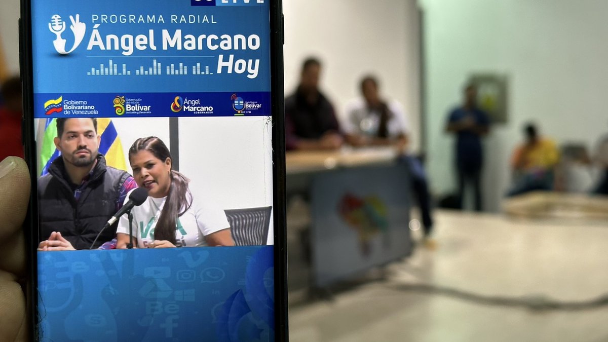 tatachavista's tweet photo. En unidad patriótica acompañamos al gobernador @amarcanopsuv en la emisión número 86 del programa, “Ángel Marcano Hoy”, un programas lleno de amor por la patria, comprometidos con la defensa de nuestro territorio Esequibo #elesequiboesdevenezuela @partidopsuv @esequibooficial https://t.co/2wKkUCbhOl