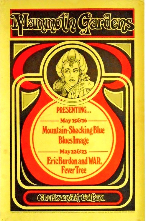 BeaconPurple's tweet photo. #Mountain #ShockingBlue #BluesImage #EricBurdon #War #FeverTree #MammothGardens https://t.co/opzVCNDg8j