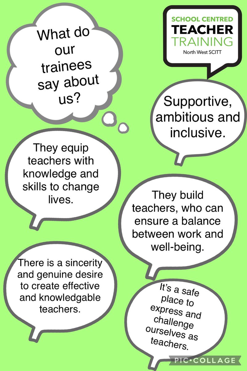 Thinking of teaching? Just look at what our trainees say about our SCITT… <a href="/getintoteaching/">Teaching</a> #Primary #Secondary #SCITT #CareerChange