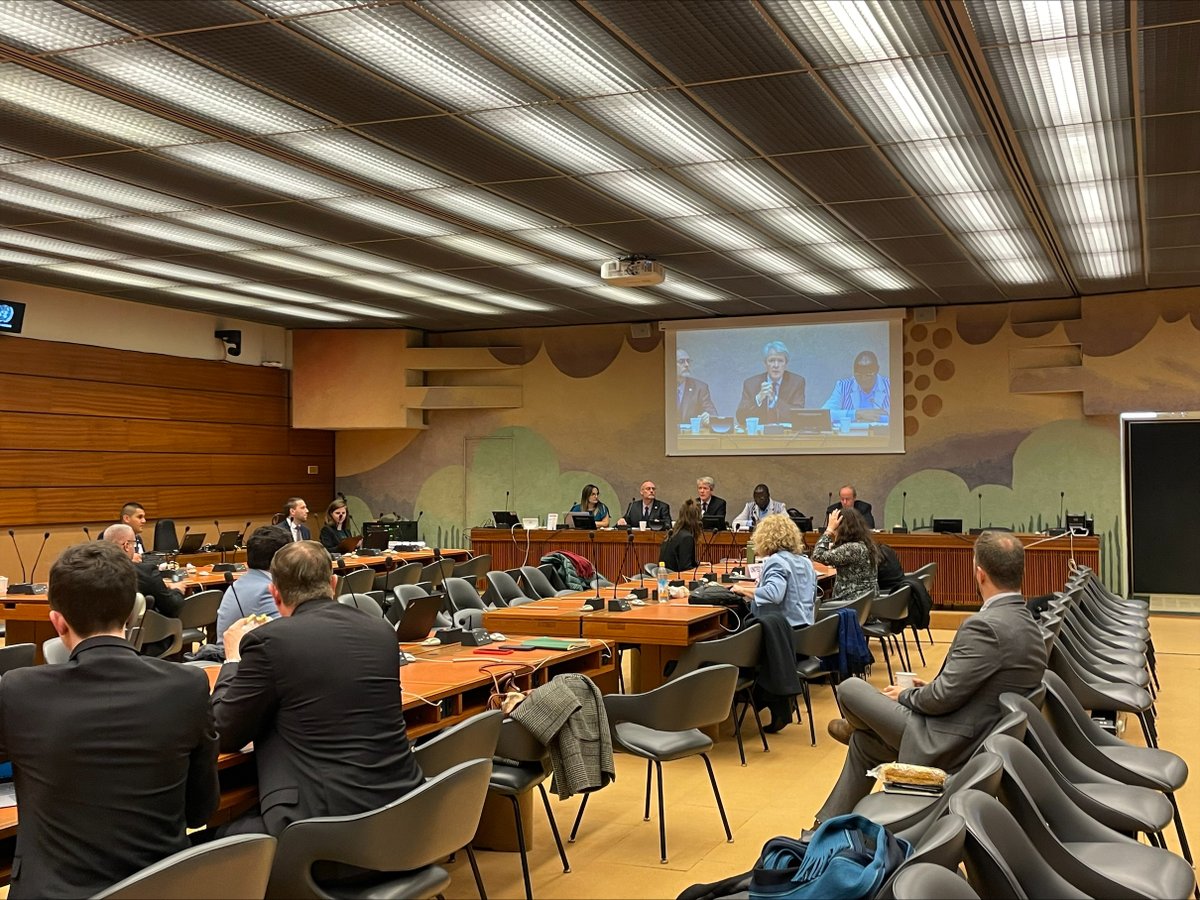 theGICHD's tweet photo. LIVE now – we are partnering with @GermanyDiplo for side event at the #MSP21. Experts delve into critical topics such as standards, quality management and data collection on Improvised Explosive Devices (IEDs). https://t.co/MH2bP98H6a