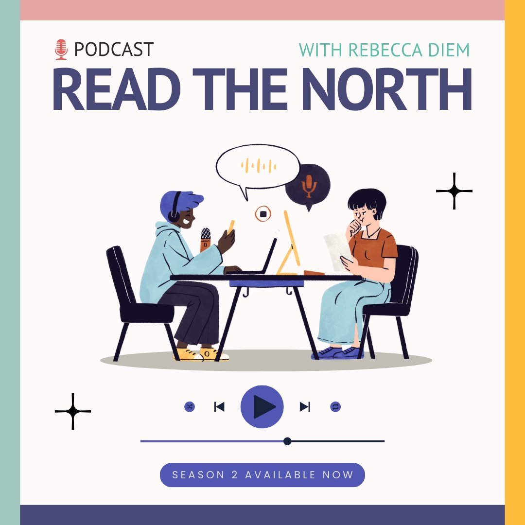 Season 2 of #ReadTheNorthPodcast is available now! Dive deep into the genres on your bookshelf with host, Rebecca Diem, and new guests each episode. 🎙Listen here: ow.ly/ETx950PI3Ux