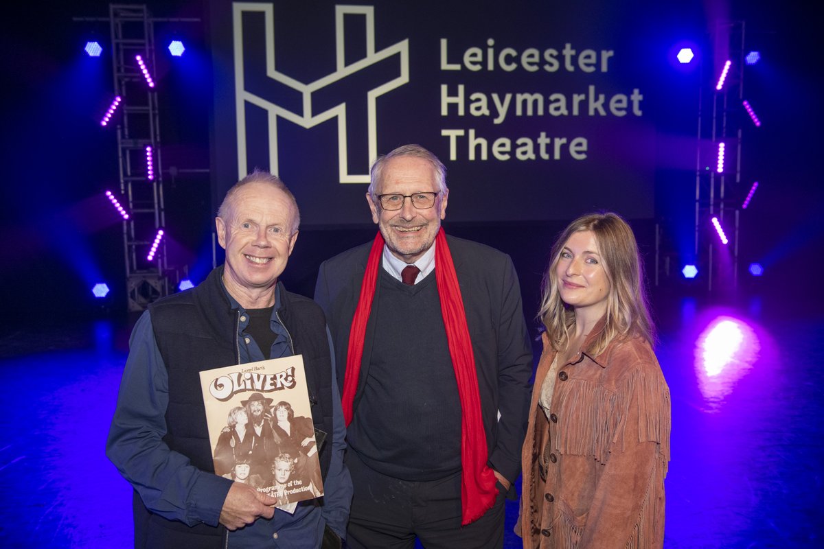An actor and a singer who started their careers at #Leicester's Haymarket Theatre were amongst the guests marking the theatre's 50th anniversary last night.
Michael Winsor and Molly Smitten-Downes joined <a href="/CityMayorLeic/">Leicester City Mayor</a> to share their memories. More here:
ow.ly/f4b250Q9ncq