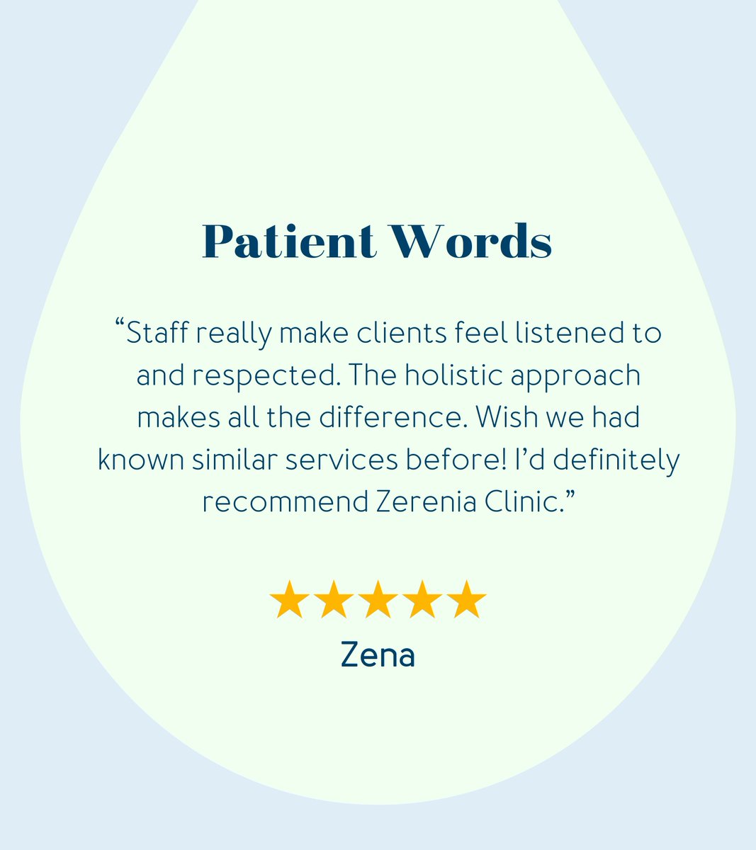 Our patients speak, and we're honoured to be a part of their health journey. 

#PatientTestimonials #healthJourney