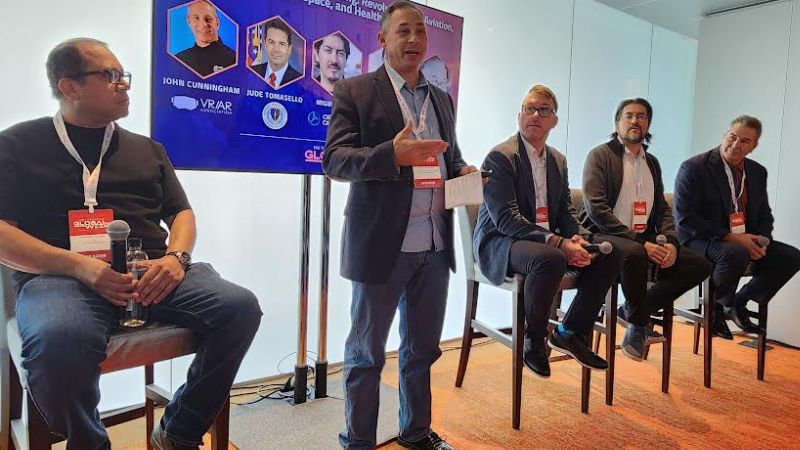 TeamOrlandoNews's tweet photo. #XR includes a variety of “realities” relevant to the MS&amp;T industry. A recent panel during #MetaCenterGlobalWeek discussed challenges in scaling XR in the aviation, aerospace and healthcare sectors.

#AR #VR #MR

Click below for some highlights:
https://t.co/jxHl0n89Bs https://t.co/L3GmqrZaWr