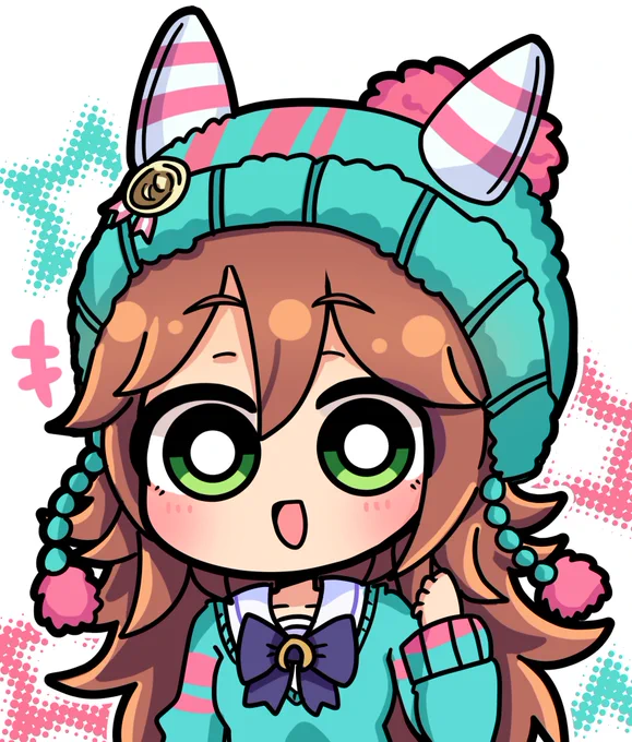 もっこもこ!!!  #ウマ娘 #サムソンビッグ