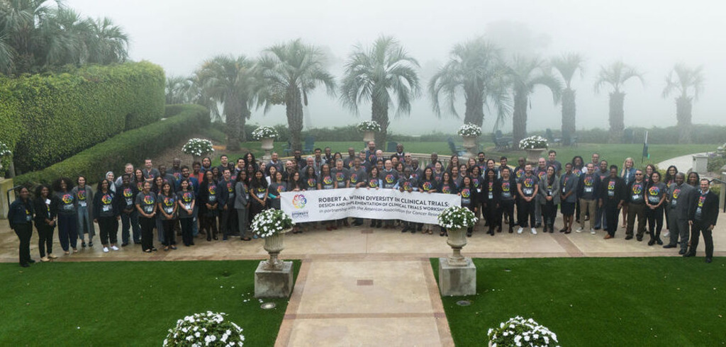 The Robert A. Winn Diversity in Clinical Trials—Design and Implementation of Clinical Trials Workshop adjourned Sunday evening in La Jolla. We thank the program codirectors, steering committee members, faculty, and Winn scholars for participating in this transformational program.