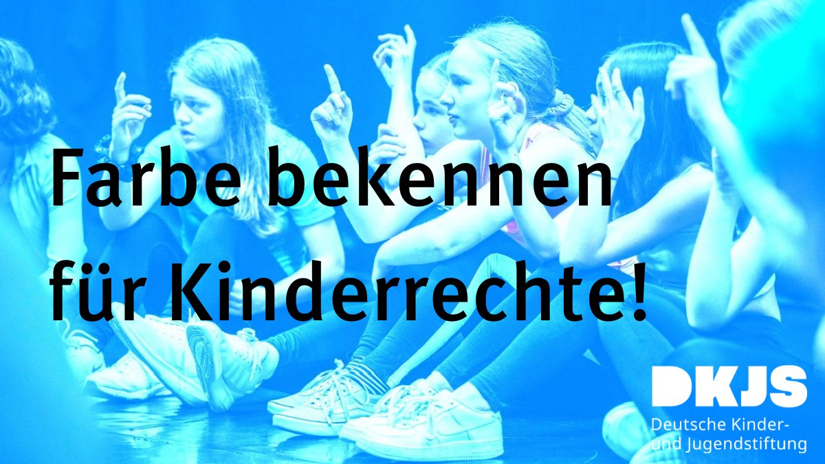 Heute ist Internationaler #TagderKinderrechte. Zeit, Farbe zu bekennen! Sicherheit, Bildung und Berufsperspektiven zählen zu den größten Wünschen, die Kinder an ihre Zukunft haben. #TurnTheWorldBlue #Zukunftswünsche #Kinderrechte

dkjs.de/aktuell/meldun…
