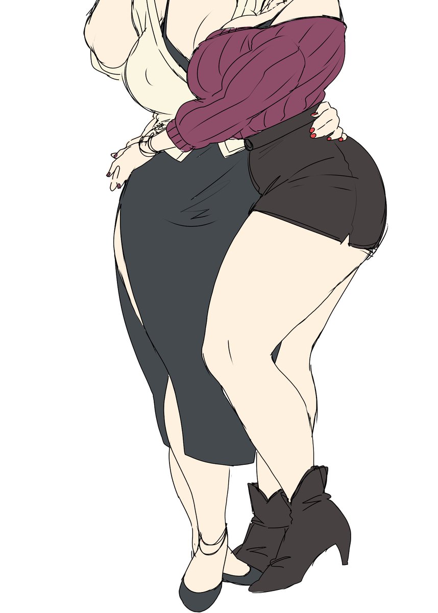 #いい太ももの日

初出しもあるかもしれないラフ立ち絵シリーズ。

イラスト by @mitsugi_nf さん 