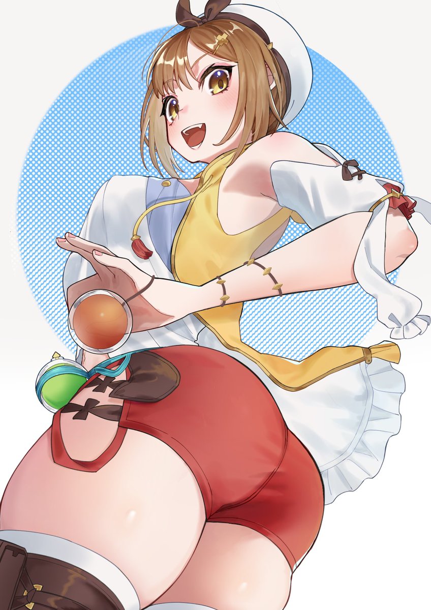 MYUU_eak's tweet photo. #いい太ももの日 
過去絵のライザ https://t.co/WTBoeqNske