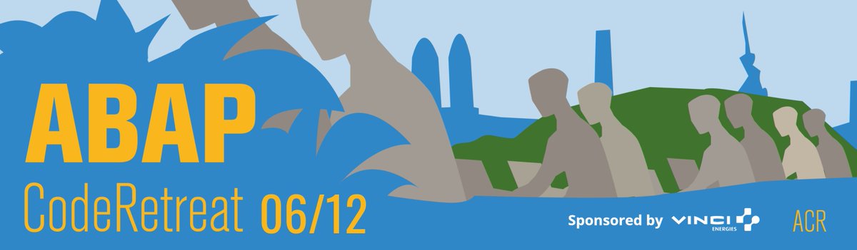 Walid (@walibens) on Twitter photo 🗓️Paris (and beyond) ABAP Community, save the date! Join us on Dec 6th for the #ABAPCodeRetreat featuring the dynamic duo, <a href="/majcon/">Damir Majer</a> and Christian.
🚀Dive into a day of coding excellence, knowledge-sharing, and networking !
bit.ly/ACRinParis
<a href="/SAPCommunity/">SAP Community</a> <a href="/ABAPCodeRetreat/">ABAP CodeRetreat</a> 🗓️Paris (and beyond) ABAP Community, save the date! Join us on Dec 6th for the #ABAPCodeRetreat featuring the dynamic duo, <a href="/majcon/">Damir Majer</a> and Christian.
🚀Dive into a day of coding excellence, knowledge-sharing, and networking !
bit.ly/ACRinParis
<a href="/SAPCommunity/">SAP Community</a> <a href="/ABAPCodeRetreat/">ABAP CodeRetreat</a>