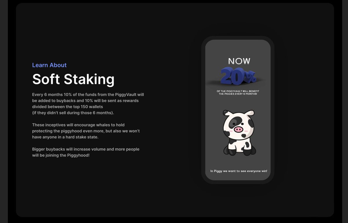 GM Piggies!!! ❤️🤝🐷🔥 for those that are not in our TG 👀 wen join? But also, the new website is looking great ⚡️🎉 $PiggyC