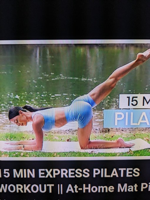 Sometimes before I boot up a workout video I see how jacked the person in the preview is and part of