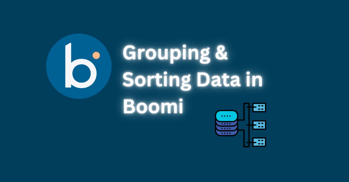 Check out this article to understand how can you perform grouping & sorting data in Boomi.

tinyurl.com/mvvnvn2z

#ihub4us #ihub #ipaas #integration #integrationplatform #data #datamanipulation #dataintegration #dataaggregation #boomi