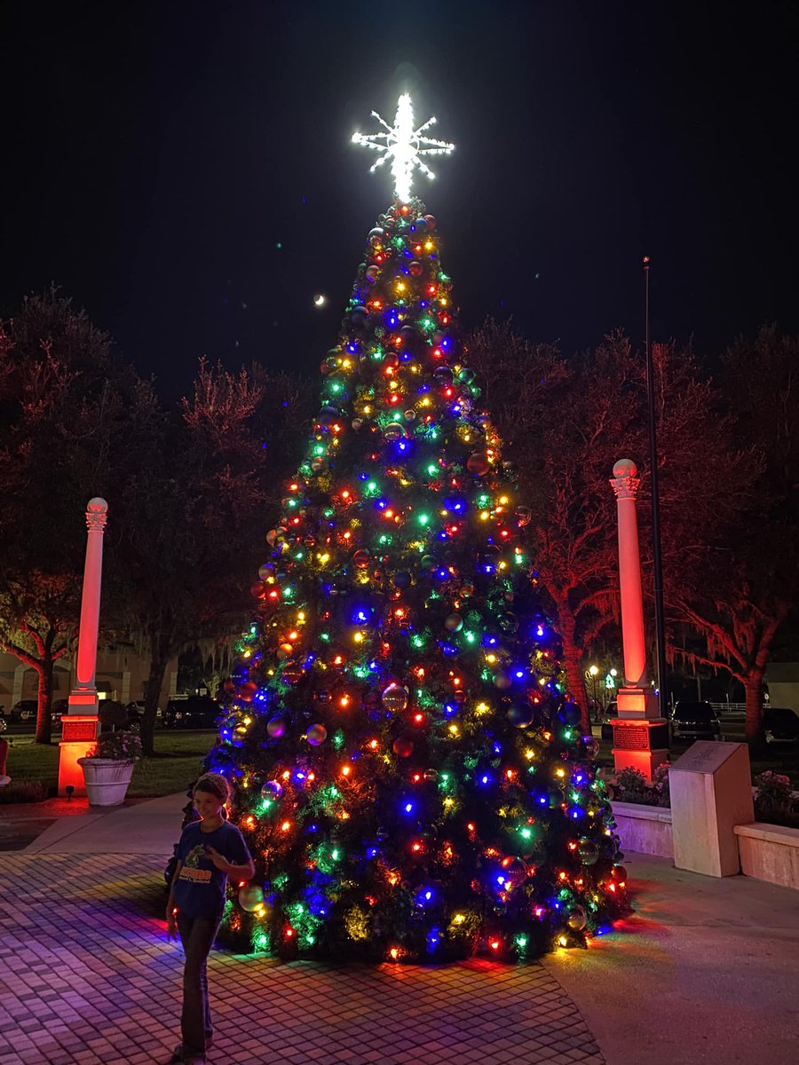 A great time was had at #FridayFest! The Christmas tree and downtown Bartow are lit and looking great! #ItsTheHolidaySeason #CityOfBartow