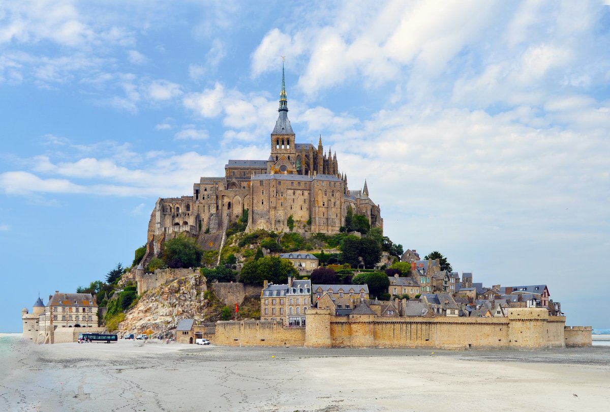 Mont Saint-Michel's Abbey has been used for various purposes over centuries, including a prison during the French Revolution and the 19th century. 

#MontSaintMichel #FrenchHistory #UniqueDestinations #FrenchLandmarks #TravelFrance

Photo by Gilles DETOT