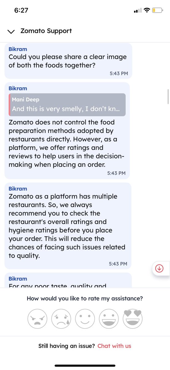 deep191589's tweet photo. @zomato @zomatocare @Swiggy  today zomato says we allow all sort of good and dirty restaurants on our platform and you decide where to eat , any error from restaurant we are not responsible, lol , this seems like we want people money but we don’t want to address people issue lol https://t.co/VshVFV8miJ