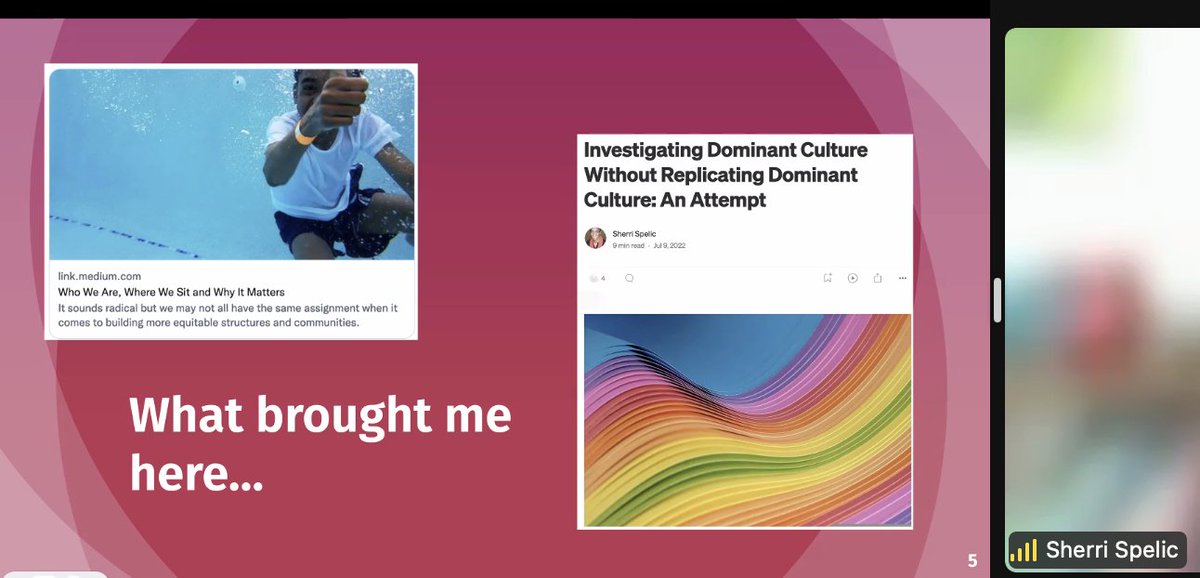 JoelJrLLABAN's tweet photo. Sherri Spelic @edifiedlistener provided space for us to pause, listen, tell stories; and guiding us to understand "who we are, where we sit, and why it matters." | Learning to Action Foundational - Self &amp; Systems @ISSCommunity #issedu #intELOC https://t.co/Ntwy892QGb