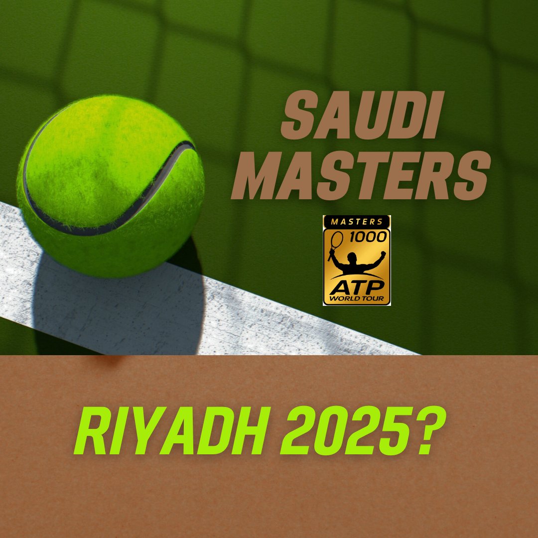 ATP &amp; Saudi Arabia are reportedly in talks to introduce a Masters tournament in Riyadh starting in 2025. Although a slot in the already packed calendar is yet to be decided, there are pointers that the 'Saudi Masters' could potentially be fixed just before the Australian Open.