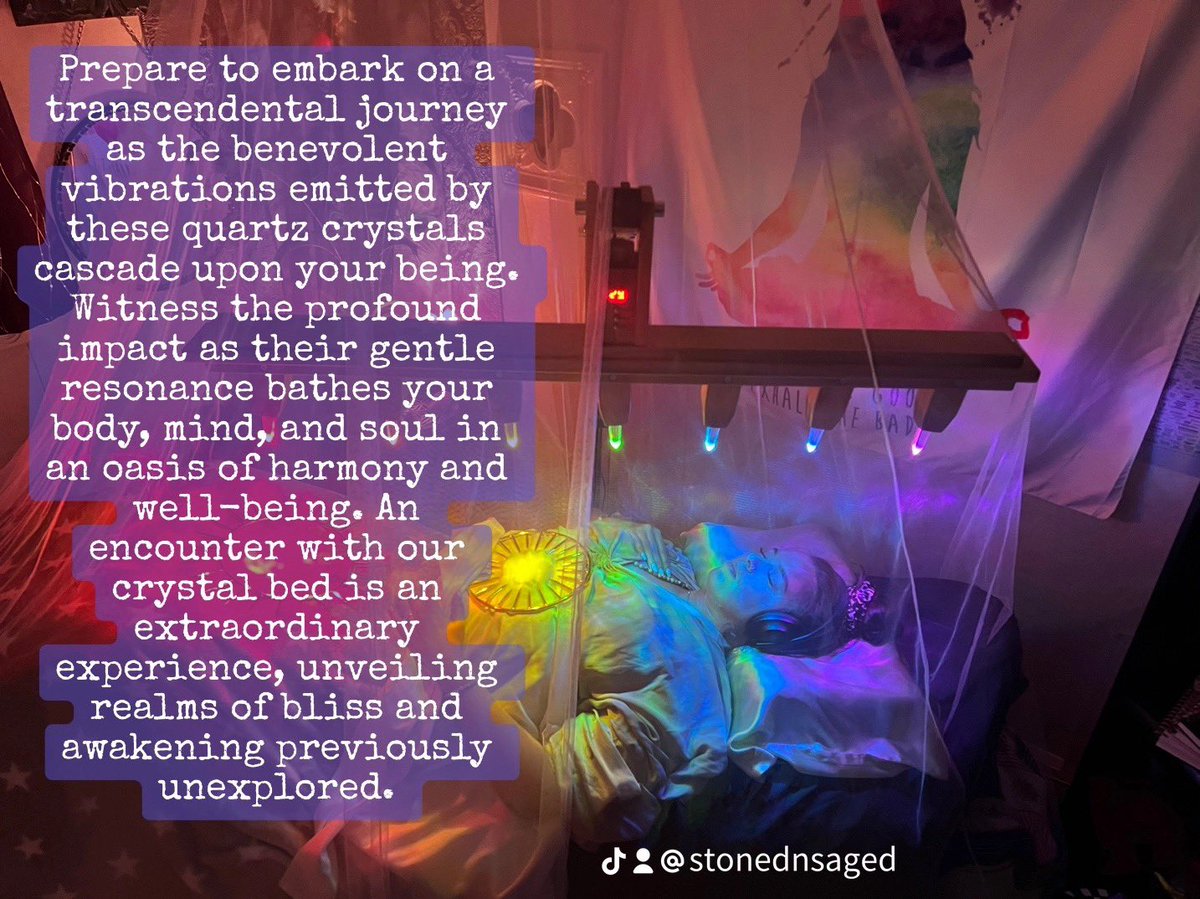 What is a Crystal Bed? #stonednsaged #chakras #crystals #7chakras #energyhealing #relaxationtherapy #feedyoursoul #meditation #innerhealing #zen #crystalbed #chacrys #healingjourney #crystalenergy #lightenergy #vogelcrystals