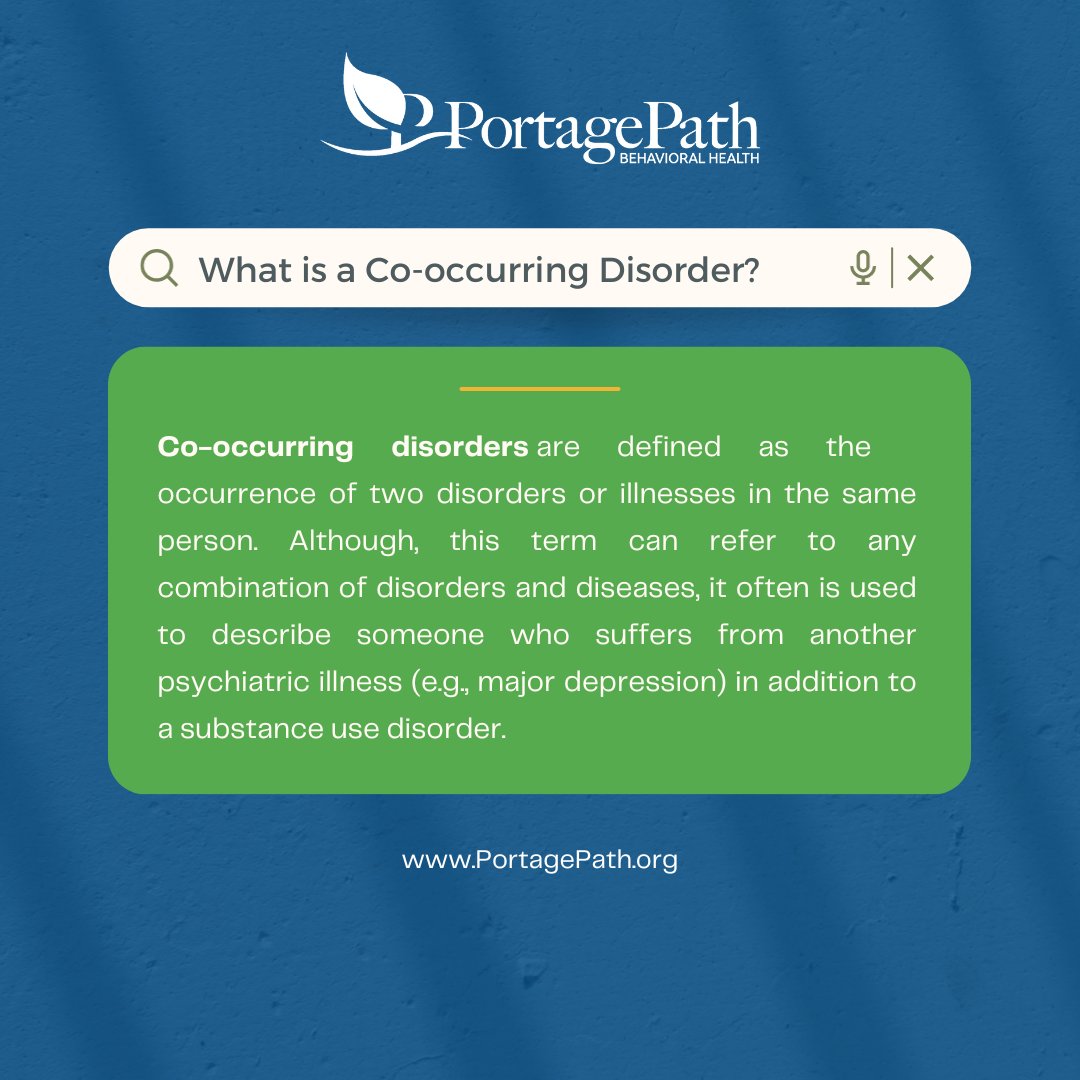 Did you know that nearly 9.2 million adults in the U.S. grapple with both mental health and substance use disorders?  💙📊 #PortagePath #CoOccurringInsights #MentalHealthAwareness