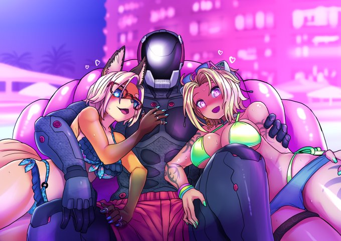 DJ9さん(@laughingman2046)の絵・再掲 