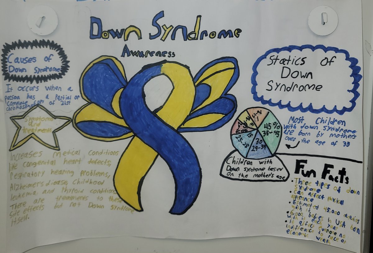 msms_bulldogs's tweet photo. 7th-grade students in Mrs. Griffith's Science class created infographics about genetic disorders.
Because #msmsistheplacetobe #talentedstudents #talentedteacher #artsineducation https://t.co/OgNVcVWUEk