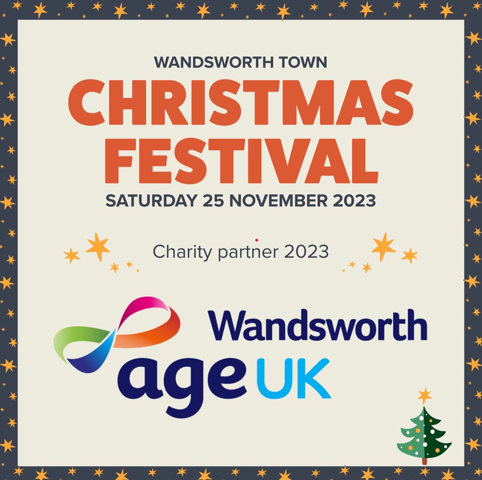 Wandsworth Town BID (@wandsworthtown) on Twitter photo This year's Wandsworth Town #Christmas Festival is being delivered in partnership with, and in support of, <a href="/AgeUKWandsworth/">Age UK Wandsworth</a>.
We'd also like to thank our sponsors: New Acres #Wandsworth, <a href="/YoungsPubs/">Young's Pubs</a>, <a href="/Commonandon/">Common Projects</a>, and Wandsworth Mills for making this free community event possible. This year's Wandsworth Town #Christmas Festival is being delivered in partnership with, and in support of, <a href="/AgeUKWandsworth/">Age UK Wandsworth</a>.
We'd also like to thank our sponsors: New Acres #Wandsworth, <a href="/YoungsPubs/">Young's Pubs</a>, <a href="/Commonandon/">Common Projects</a>, and Wandsworth Mills for making this free community event possible.