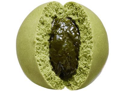 sweetroad5's tweet photo. １１月２１日よりローソンから、濃厚ほろ苦抹茶チョコともっちりな生地がマッチした「森半監修 抹茶ショコラまん」が新発売されます✨ https://t.co/vNy72MlvEF