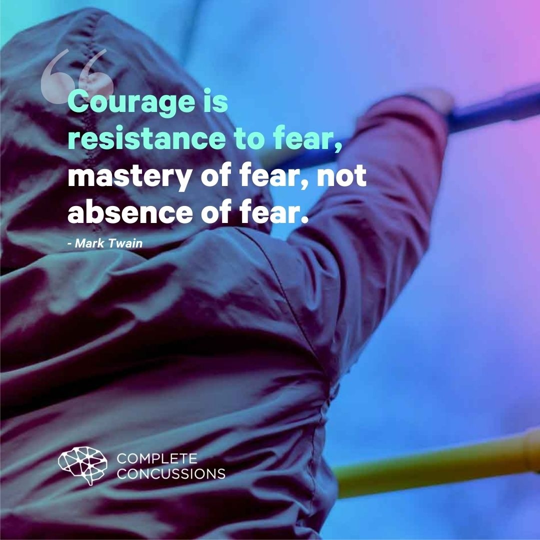 True courage is not about never feeling fear, but about having the strength to face it, conquer it, and emerge stronger on the other side.