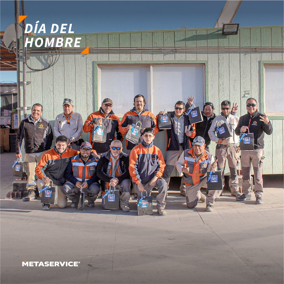 _MetaGroup's tweet photo. Siempre nos preocupamos de entregarle a nuestros trabajadores, las mejores experiencias para que se sientan a gusto y motivados por entregar sus mejores rendimientos a nuestra organización. 

¡Feliz día del hombre! https://t.co/rgviMHnm6j
