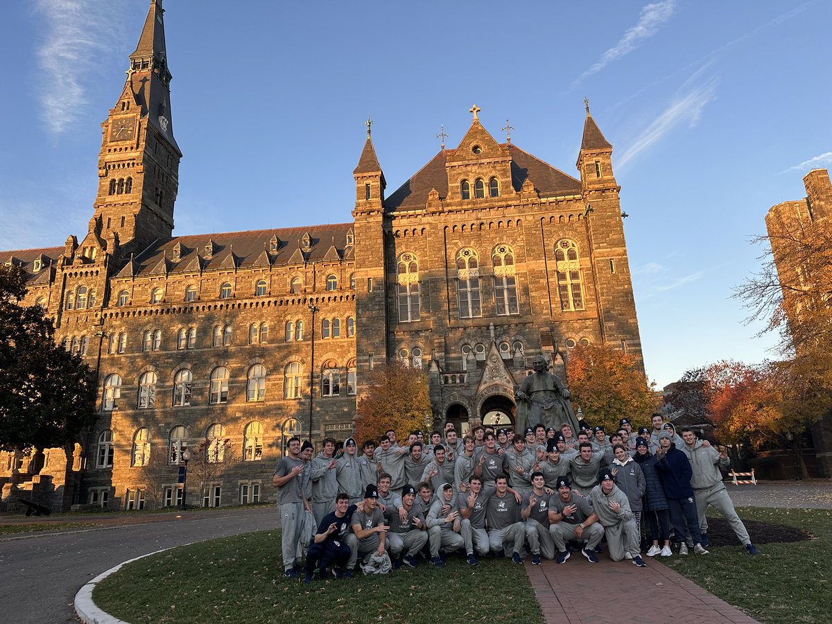 Georgetown MLacrosse tweet media