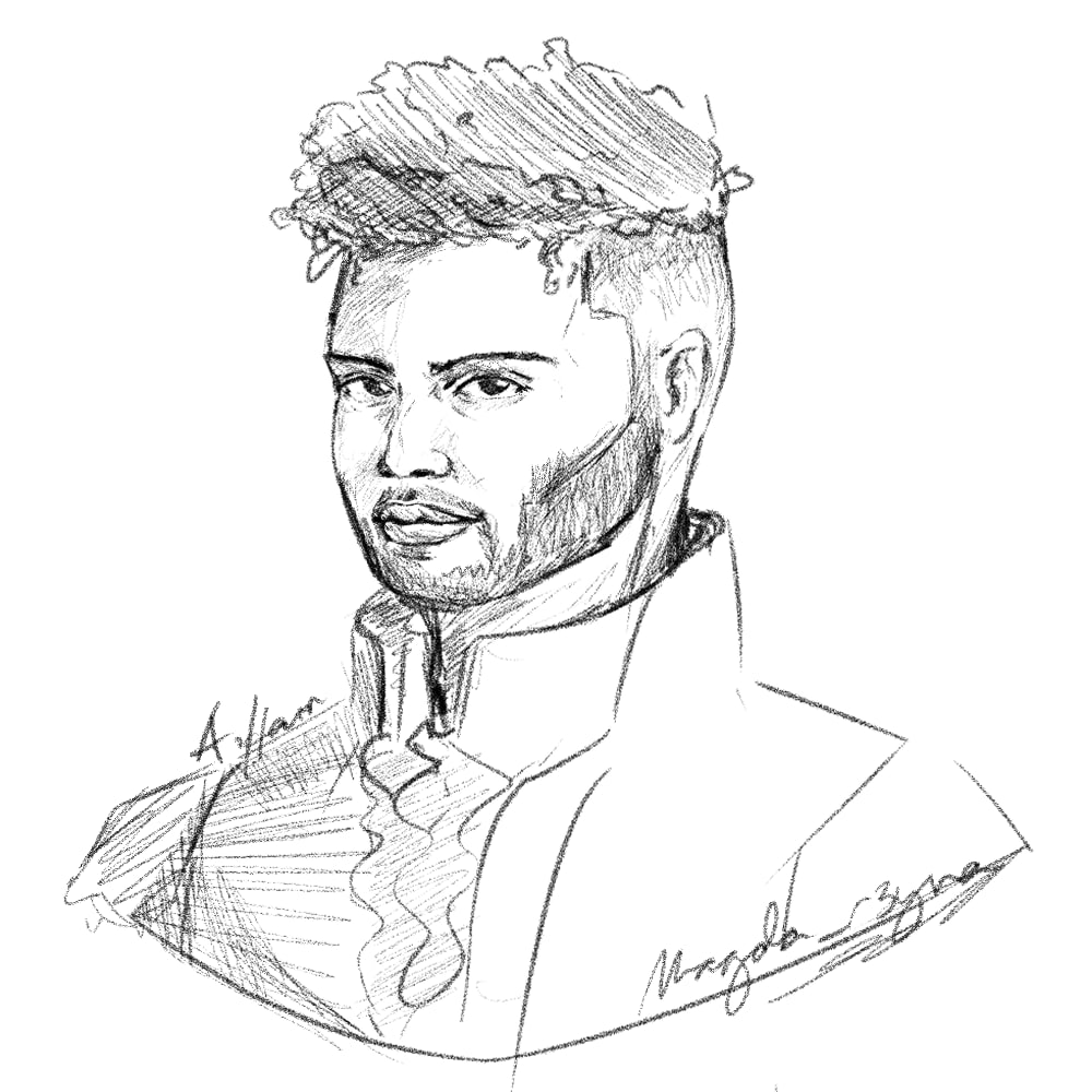 magda_r3yna's tweet photo. A sketch of @thetreycurtis ✌🏼as our A.Hamilton during #HamiltonMNL
You, sir, were so cool 😭💖 https://t.co/VzxzRVCl9a