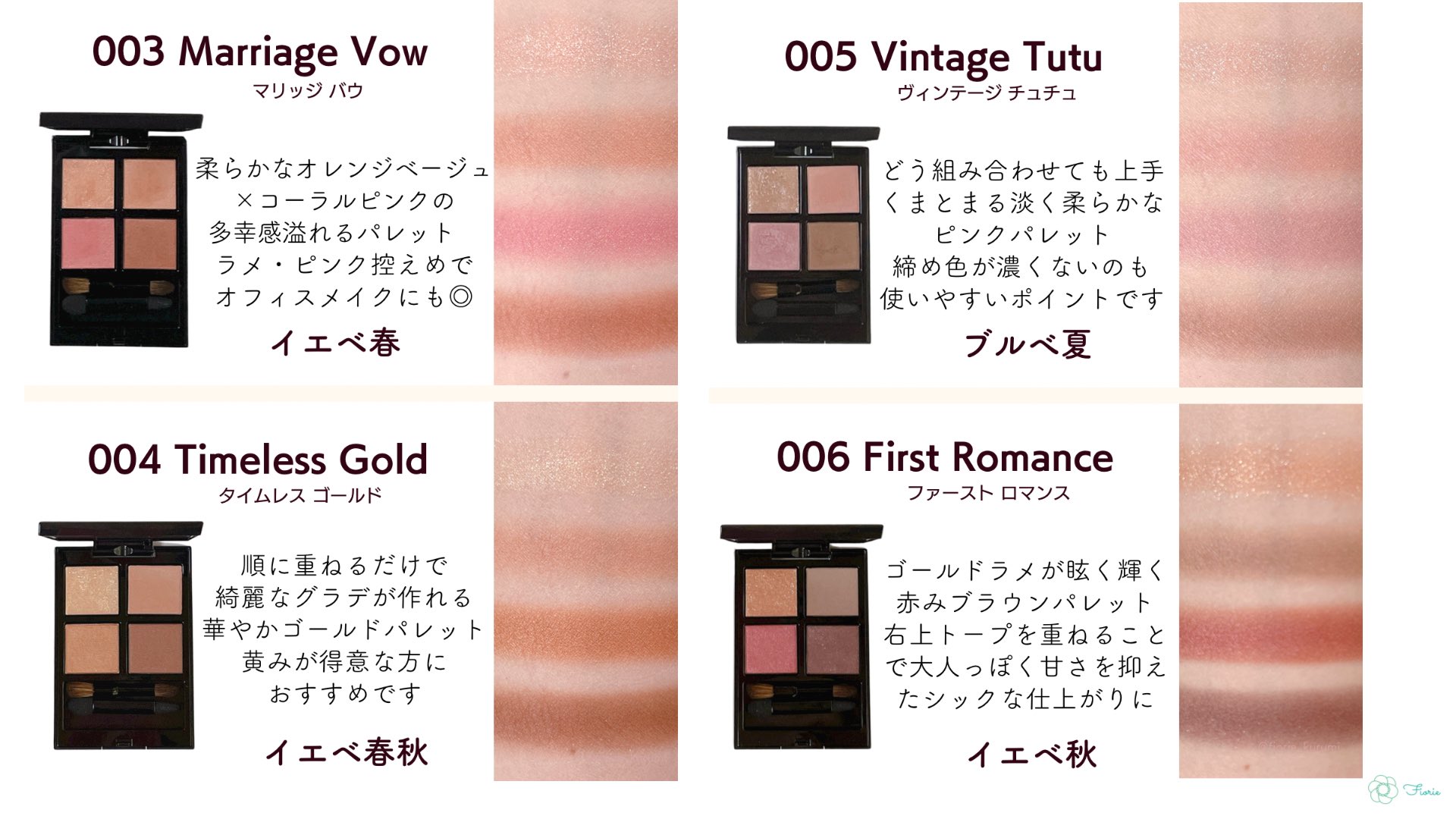 【プロ診断】 イエベ秋 アイシャドウセット イエベ秋に最高に合うおすすめコスメ【アイシャドウ・チーク
