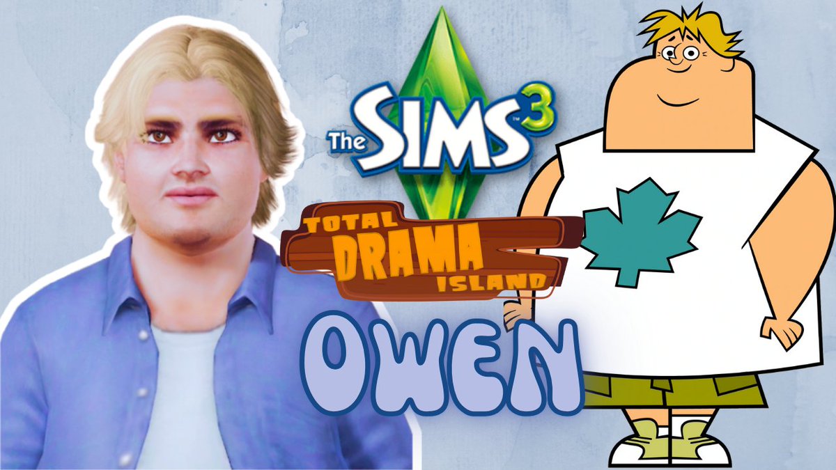 TheSirenSims's tweet photo. CAS Cartoons Episode 21 | Owen in The Sims 3 | Total Drama Island Editio... https://t.co/TvQpq8KqBL via @YouTube #thesims3 #sims3cas #ShowUsYourSims #Cartoon #totaldramaisland #TDI #owentdi #owenandizzy
@cartoonnetwork
@SimsCreatorsCom
@SSY_sims https://t.co/J1k7J7TgaH
