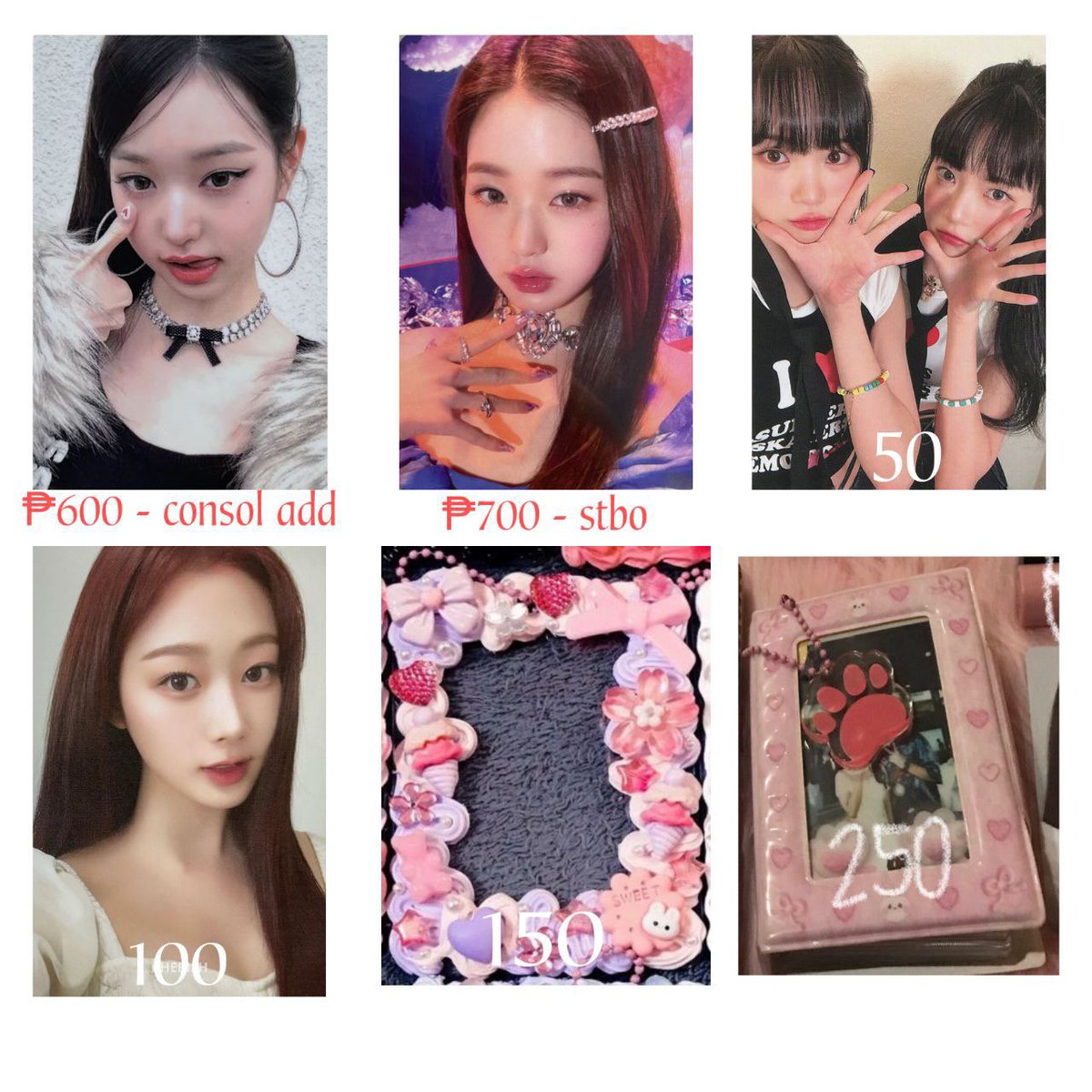 howonscart's tweet photo. ˚₊‧꒰ა wts lfb #howonsbentables  ໒꒱ ‧₊˚

[ wonyoung set ]

🎀 set only, check 2nd pic for info
🎀 ₱1900 set payo, ₱2000 dop
🎀 some are onhand, some are stbo
🎀 x sensi, x rush shipping, x impatient 

reply or dm to claim˚₊‧꒰ა ♡ ໒꒱ ‧₊˚ https://t.co/jGVIT01FrE