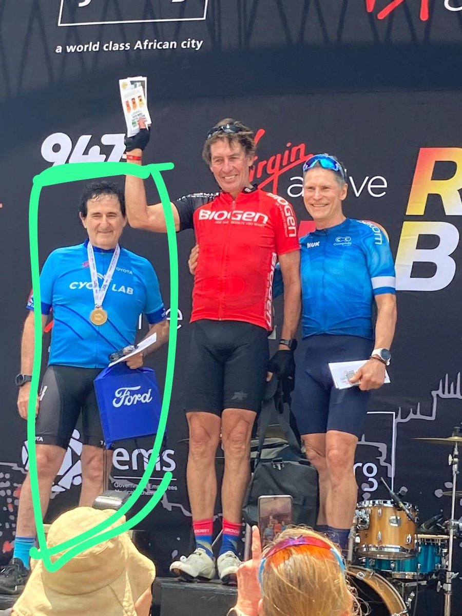 Please tell me <a href="/cyclelab_ZA/">Cycle Lab</a> and <a href="/Cycling_SA/">Cycling South Africa</a> how you let a Ebiker embarrassment climb onto the podium with these cycling veterans and deny 2nd place to a real cyclist