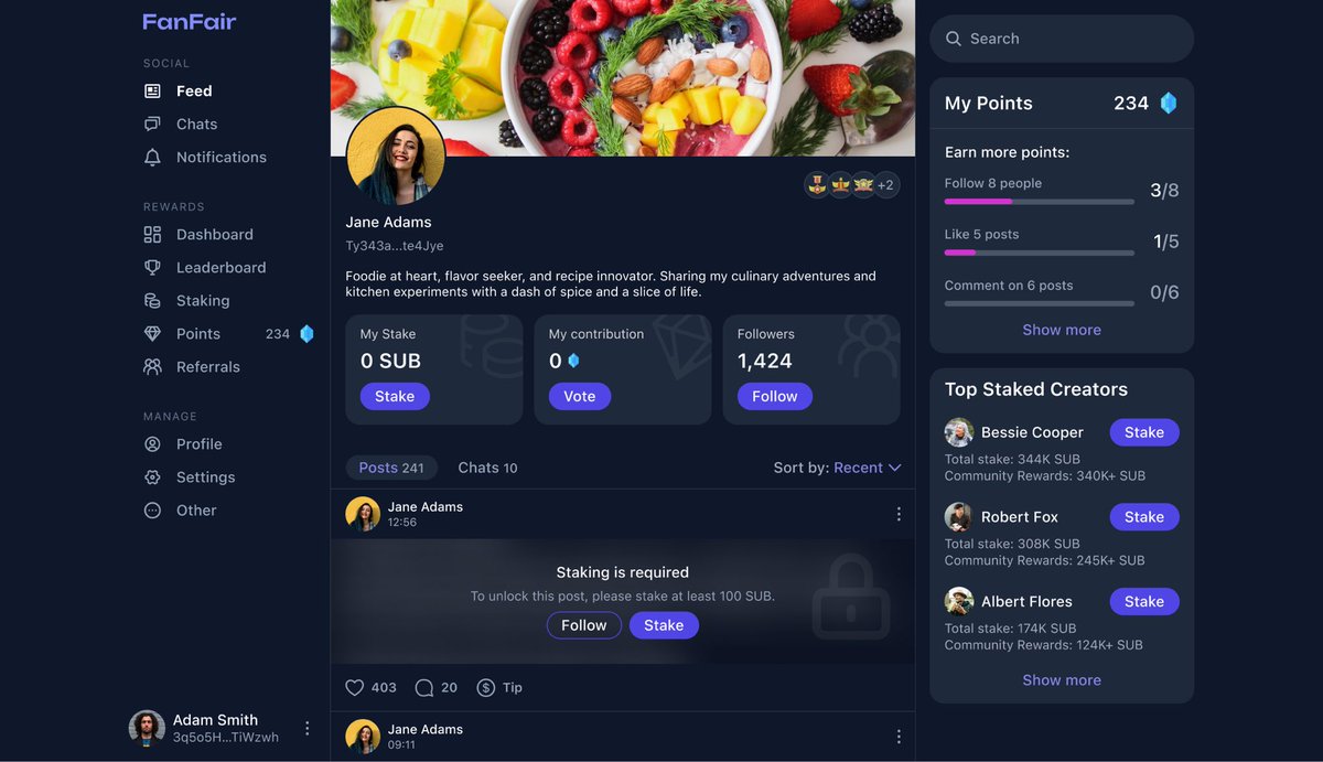 Something big is coming 👀 

Combining all the best parts of Subsocial into one big super app that will make you feel like you're at the Fair

With blogging, staking, gamifcation and even more, get ready for a social experience like you've never seen before

Welcome to FanFair 🎉