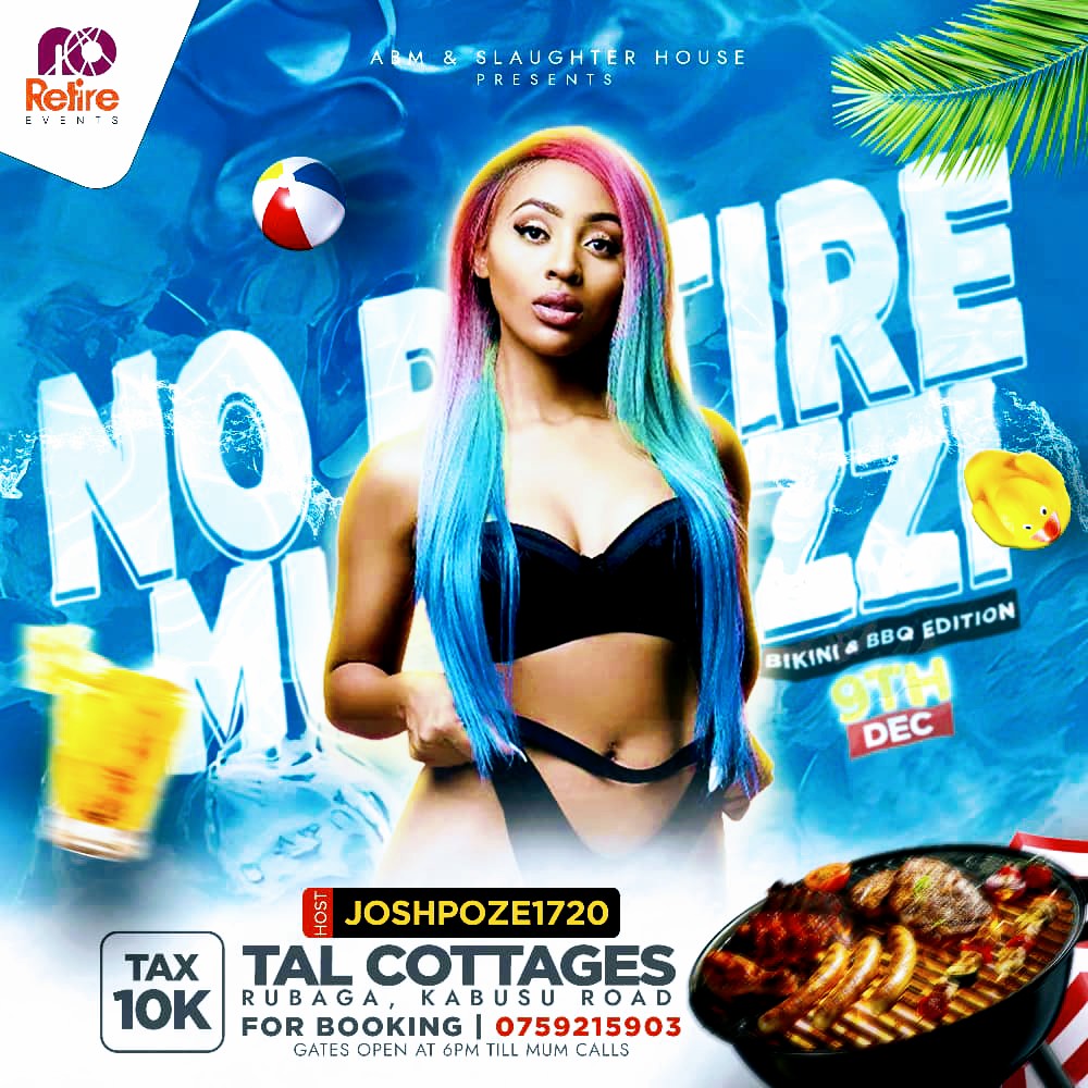 joshpoze1720's tweet photo. The party has to be party'd this December
🥳. Get your #noretire.mu.mazzi. bikini 👙 & BBQ edition tickets from https://t.co/ZSvOdvAS3V & let's get wet 😜 💦🥵 while we eat some choma
9th December | tal cottages, (rubaga kabusuroad) | 6pm |10k |
#IsraelPalestineWar #bobi #Uganda https://t.co/0zrvg4JzG6