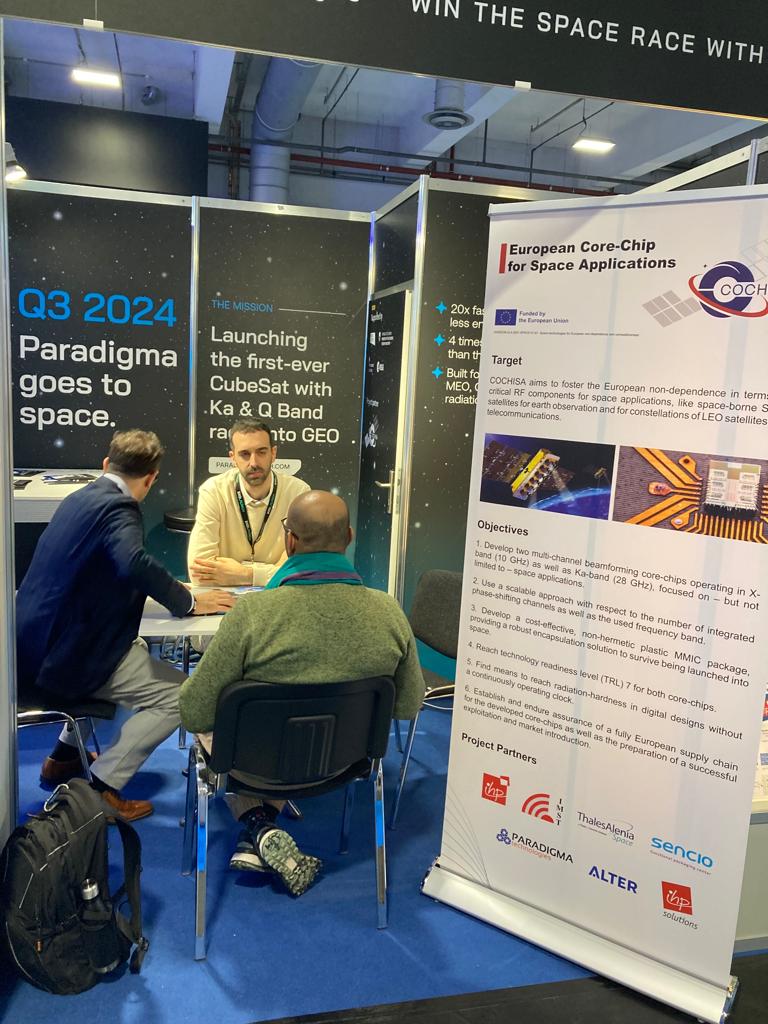 Paradigma_Tech's tweet image. 🚀🌌 Just wrapped an incredible journey at #SpaceExpoEurope 2023 in Bremen! 🌍✨
Grateful for engaging discussions with industry leaders and partners. The energy was electric! Stay tuned for exciting announcements coming your way soon! 📣🛰️ #ParadigmaTech #SpaceTech #Innovation