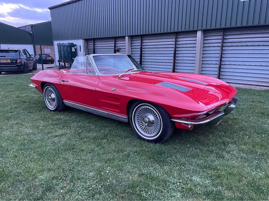 Lovely C2 corvette in for brake problems, 4 wheel alignment and service a while back now. We do the little bits too #sttpracing #c2corvette #corvette #corvettestingray #chevroletcorvette