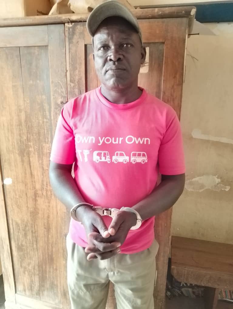 Our high-alert teams have arrested Okiror Samuel, a director of company in Soroti that was making fake animal product known as “One Power Knock”! Mr. Okiror had been on the run for about 3 weeks before his arrest over the weekend in Katakwi District