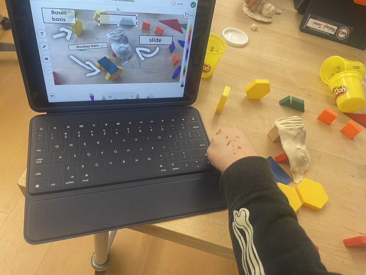 Our #KinderCreators from @katie_loretan79’s brought so much creativity to our #makerspace! These architects &amp; storytellers constructed  their favorite places and added labels to support their writing adventures. I’m ready for a trip to Target! #TechLiteracy #WeAreChappaqua💡👷📝