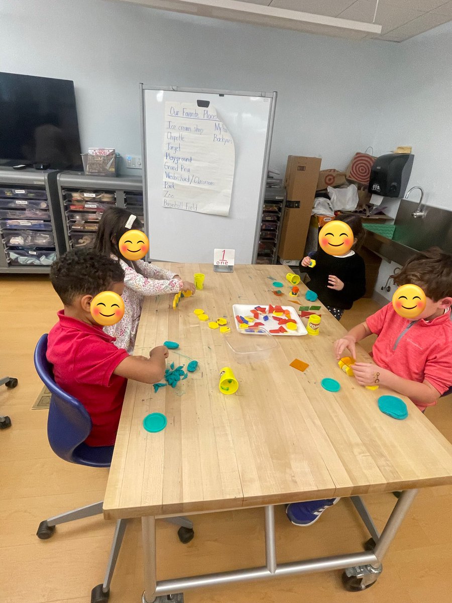 AndreaSchaber's tweet image. Our #KinderCreators from @katie_loretan79’s brought so much creativity to our #makerspace! These architects &amp;amp; storytellers constructed  their favorite places and added labels to support their writing adventures. I’m ready for a trip to Target! #TechLiteracy #WeAreChappaqua💡👷📝